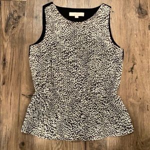 Loft printed sleeveless shirt
